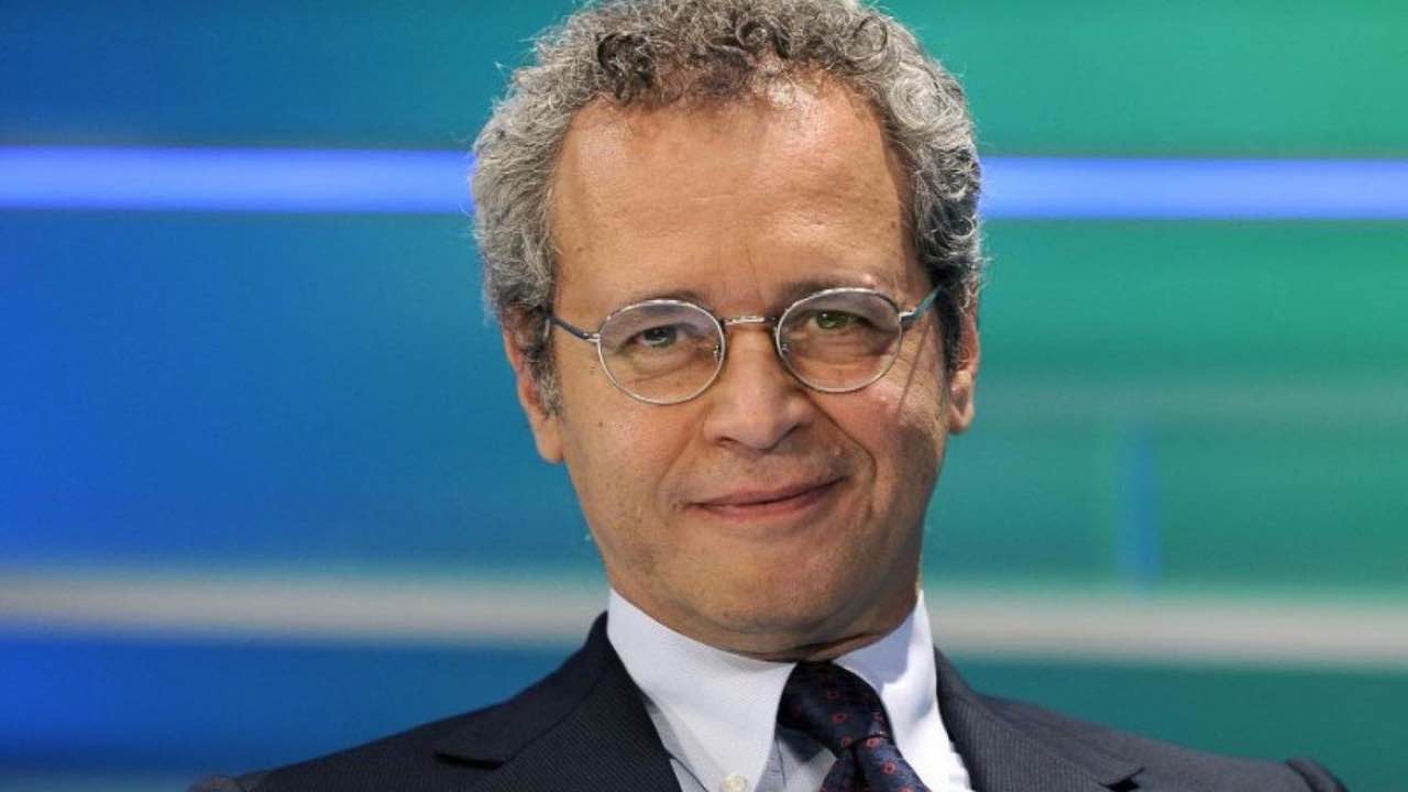 Il giornalista Enrico Mentana 